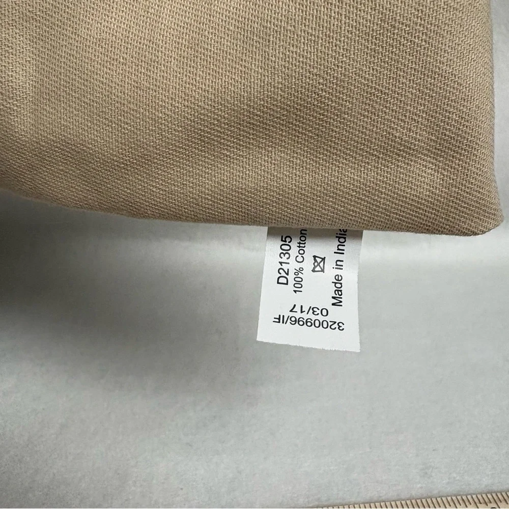 Louis Vuitton Beige Fold Over Small Accessories Dust Bag